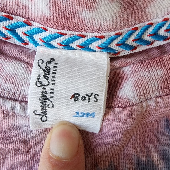 Sovereign Code 2 Piece Tie Dyed Shorts Set 12 mos. - Picture 3 of 8